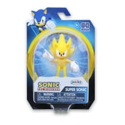Collectible Sonic The Hedgehog Action Figure 2.5 Inch Super Sonic Collectible Toy
