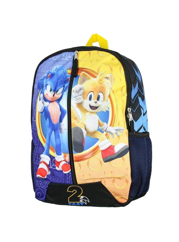 Sonic The Hedgehog Backpacks in Bags & Accessories - Walmart.com