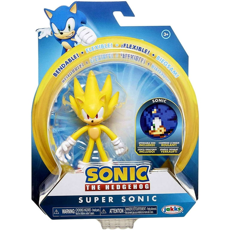 Sonic The Hedgehog Basic Super Sonic Action Figure