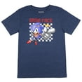 thumbnail image 1 of Sonic The Hedgehog Boys' Game Face Kids Video Game Character T-Shirt, 1 of 4