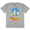thumbnail image 1 of Sonic The Hedgehog Boys' #GameOn Character Design Gaming T-Shirt, 1 of 5