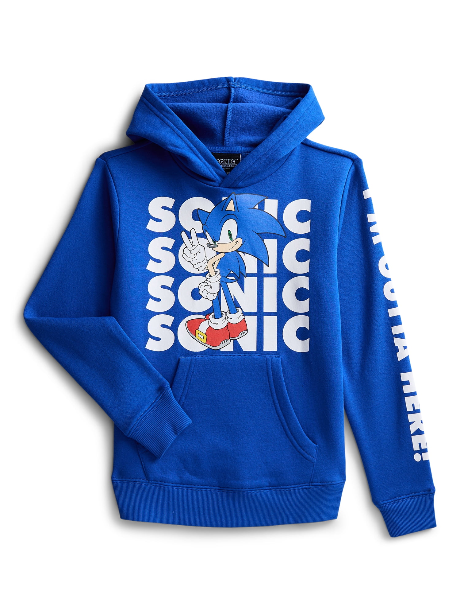 Sonic The Hedgehog Boys Graphic Hoodie, Sizes XS-2XL