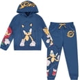 thumbnail image 1 of Sonic The Hedgehog Boys Graphic Hoodie and Jogger Pants 2-Piece Outfit Set- Sizes 4-20, 1 of 5