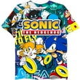 thumbnail image 1 of Sonic The Hedgehog Boys Short Sleeve T-Shirt - Little and Big Boy Sizes 4-20, 1 of 1