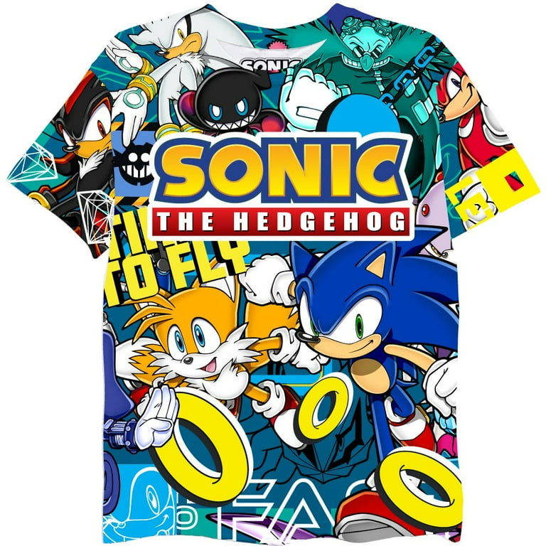 sonic boys t shirt