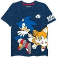 thumbnail image 1 of Sonic The Hedgehog Boys Short Sleeve T-Shirt - Little and Big Boy Sizes 4-20, 1 of 8