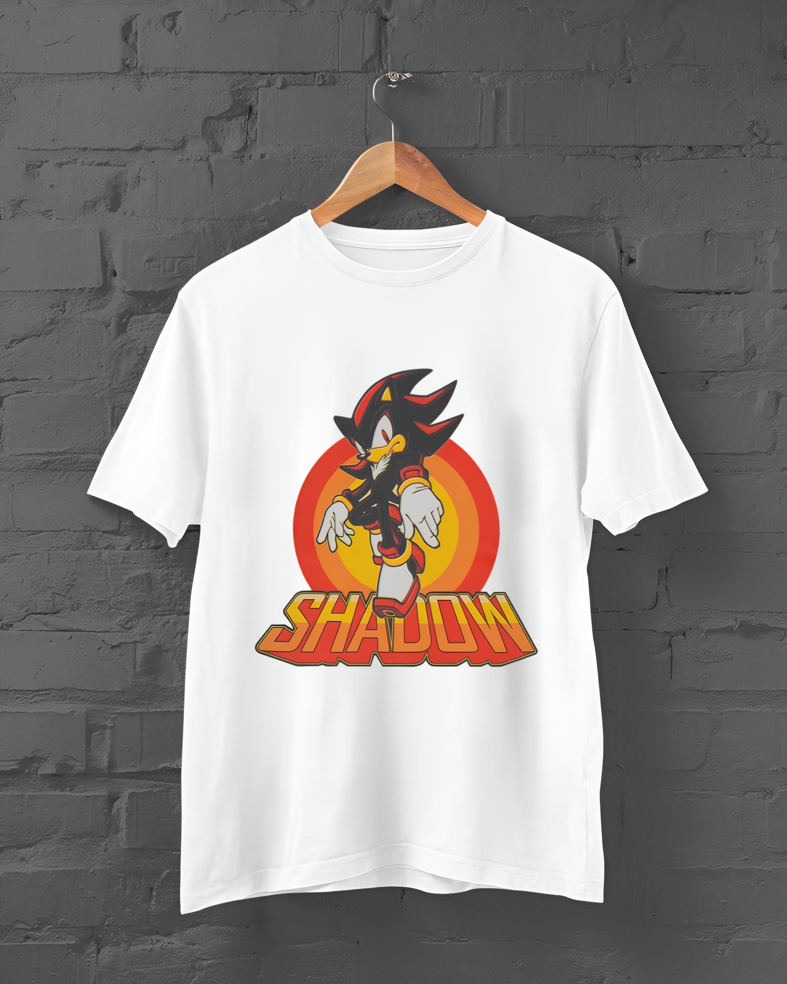 Sonic The Hedgehog Boys T-Shirt Shadow The Hedgehog Graphic Tee