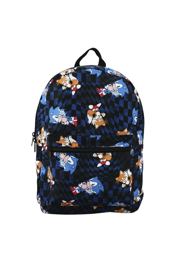 Sonic The Hedgehog Character Print Backpack