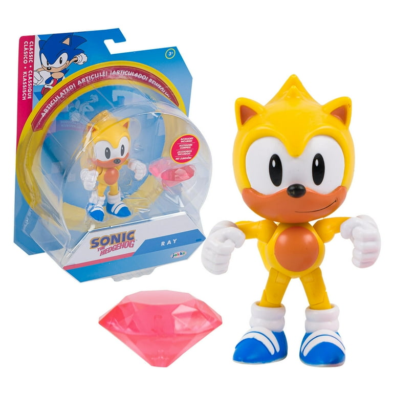 Sonic The Hedgehog Classic Action Figure- 4- RAY