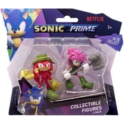 Sonic The Hedgehog Collectible Figures Knuckles & Amy Mini Figure 2-Pack
