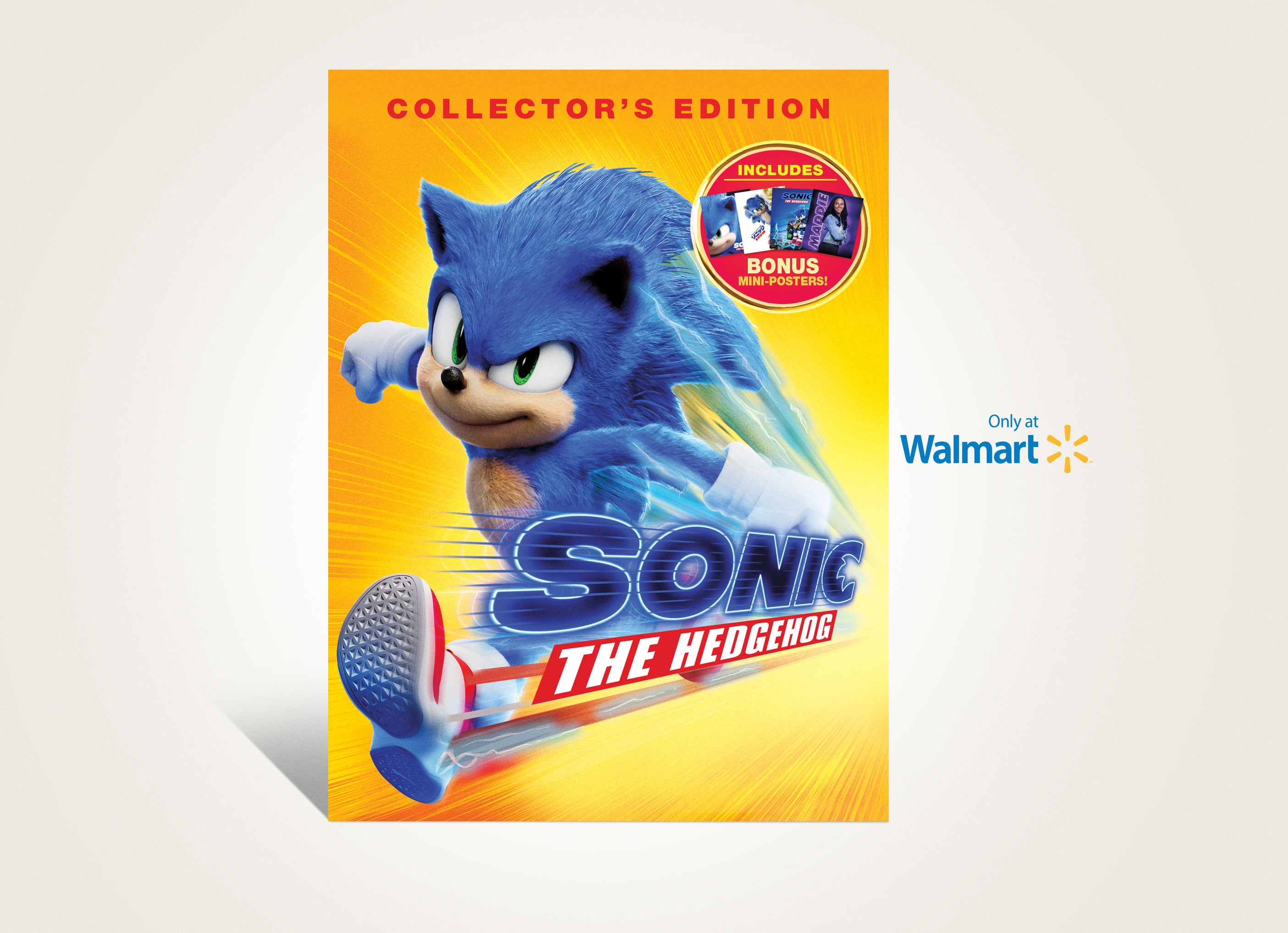  Sonic The Hedgehog (DVD) [2020] : Movies & TV