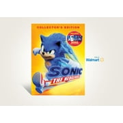 Sonic The Hedgehog Collectors Edition DVD Walmart Exclusive, Rated PG, Comedy