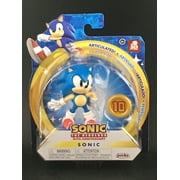 Sonic The Hedgehog Deluxe Version 2.5" with Power Ring Articulated Figure