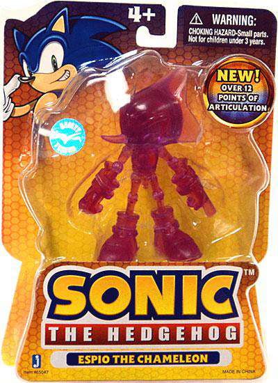 Jazwares Sonic The Hedgehog: Espio The Chameleon Action Figure, (3.5\