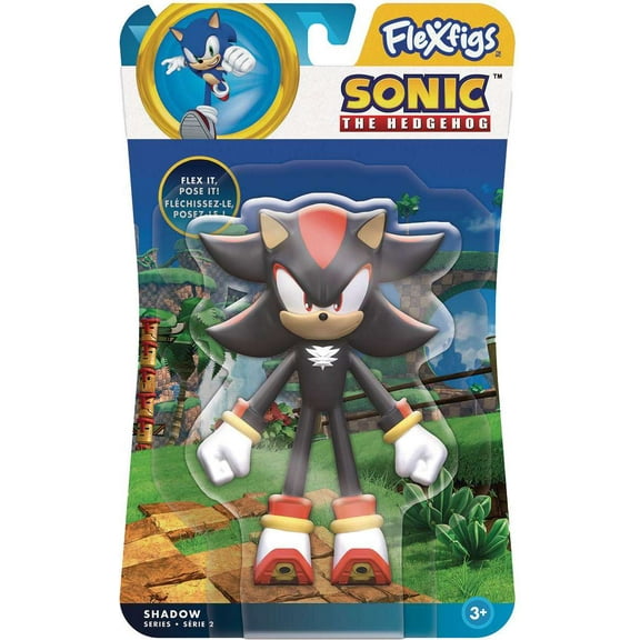 Sonic The Hedgehog Flexfigs Shadow Bendable Figure