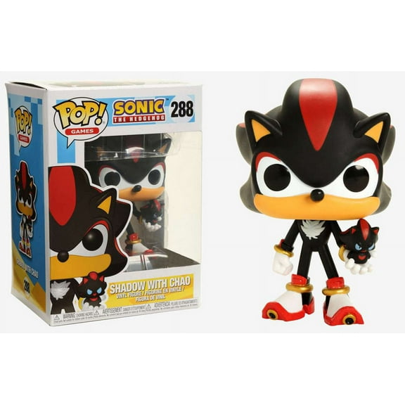 Sonic The Hedgehog Funko POP! Games Shadow with Chao Vinyl Figure
