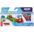 thumbnail image 1 of Sonic The Hedgehog Go Go Racers Classic Sonic Mini Launchers, 1 of 4