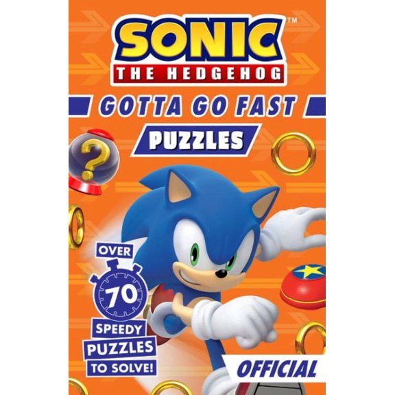 Sonic The Hedgehog Sonic the Hedgehog Gotta Go Fast Puzzle Book (Paperback)