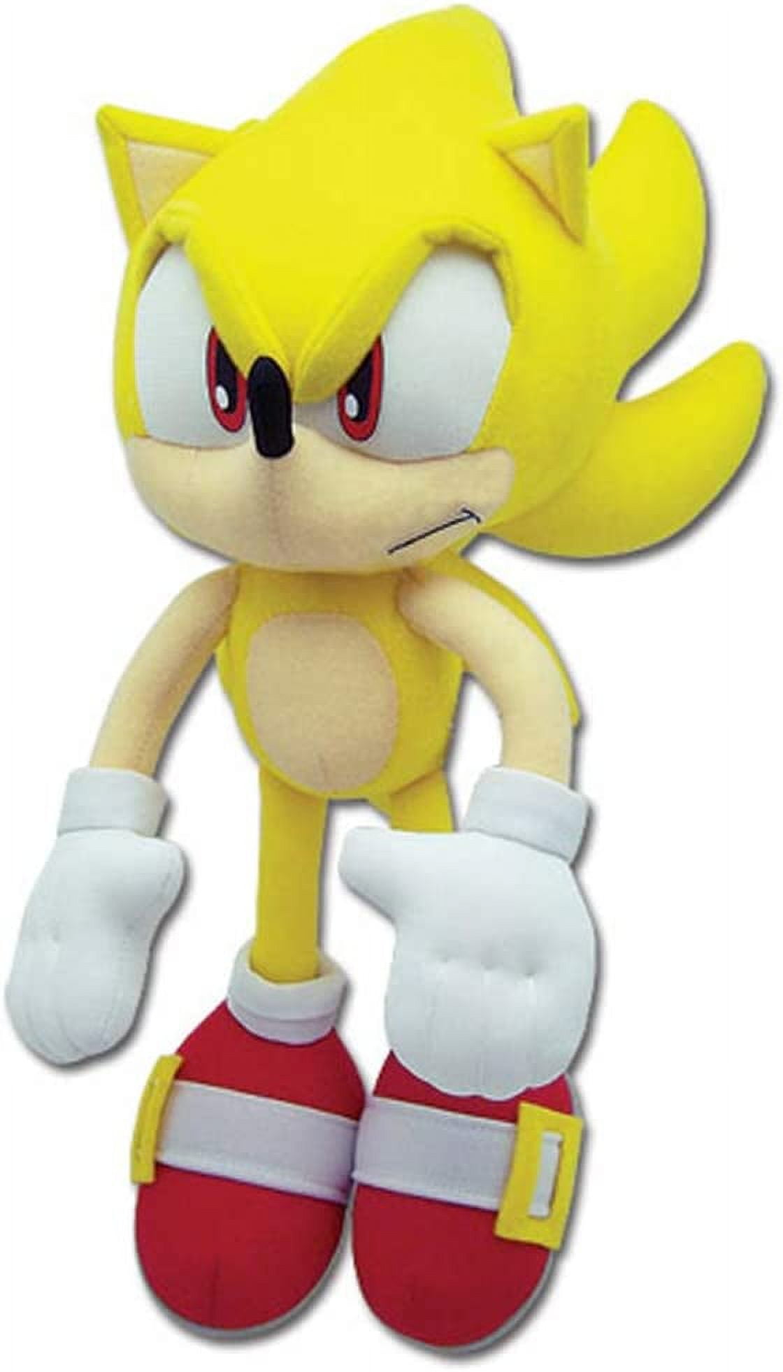 Sonic The Hedgehog Great Eastern GE-8958 Plush - Super Sonic, 12