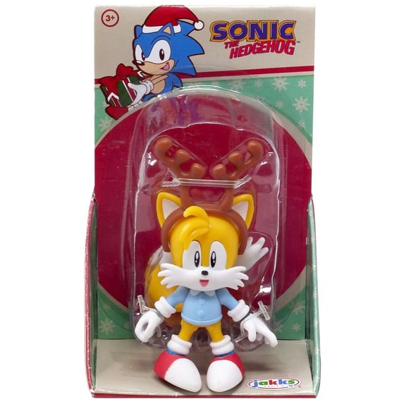 Sonic The Hedgehog Holiday Tails Mini Figure