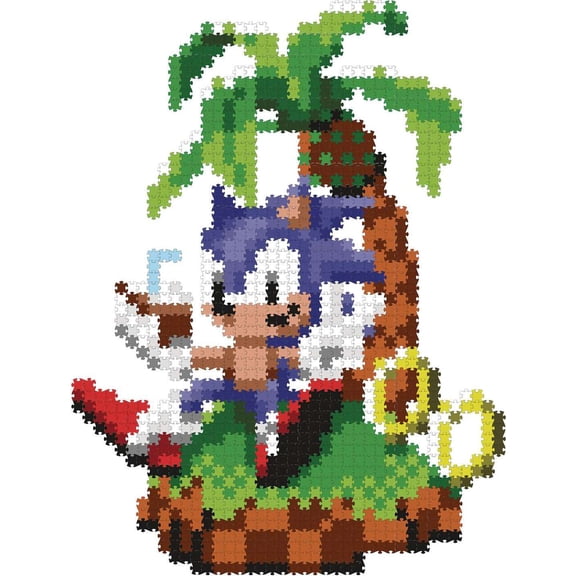 Sonic The Hedgehog Jixelz Remix Sonic Island Puzzle (1250 Pieces)