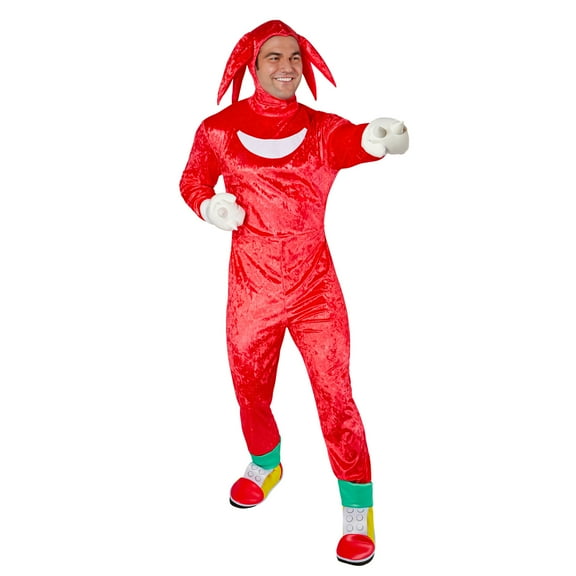 Sonic The Hedgehog Knuckles Costume for Adults by Rubies, Men's Large