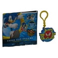 thumbnail image 1 of Sonic The Hedgehog Knuckles No Time For Games Rubber Charm Keychain - (Forever Clever Super Clip), 1 of 2