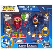 SONIC ACTION FIGURE METALLIC KNUCKLES/SHADOW