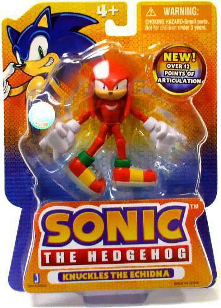 Knuckles The Echidna - Sonic the Hedgehog Super Posers wave 2 Action Figure  - Arte em Miniaturas