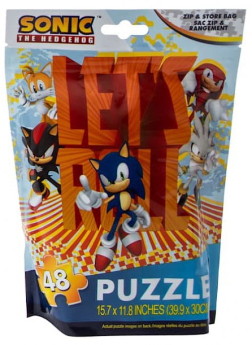 Sonic The Hedgehog Let's Roll Puzzle - Walmart.com