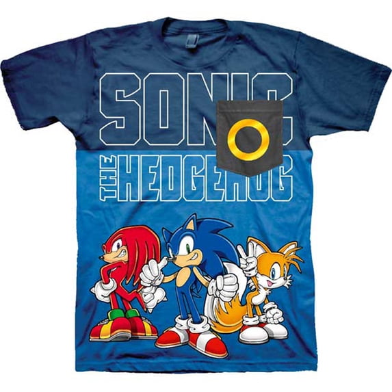 Sonic The Hedgehog Tee Shirt (Little Boys)