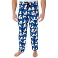 thumbnail image 1 of Sonic The Hedgehog Men's Video Game Character Face Pattern Sleep Lounge Pajama Pants, 1 of 7