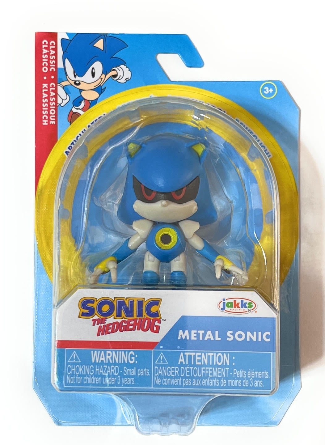  Sonic The Hedgehog Mini Figure 2.5 inch - Packaging May Vary - Metal  Sonic : Toys & Games
