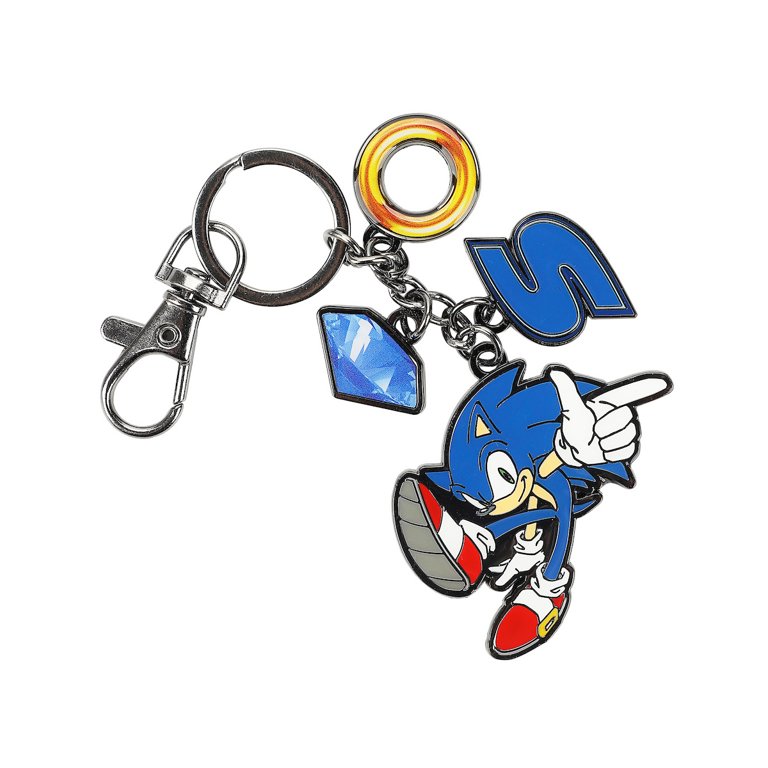 Bioworld Sonic The Hedgehog Multicharm Keychain 1.88
