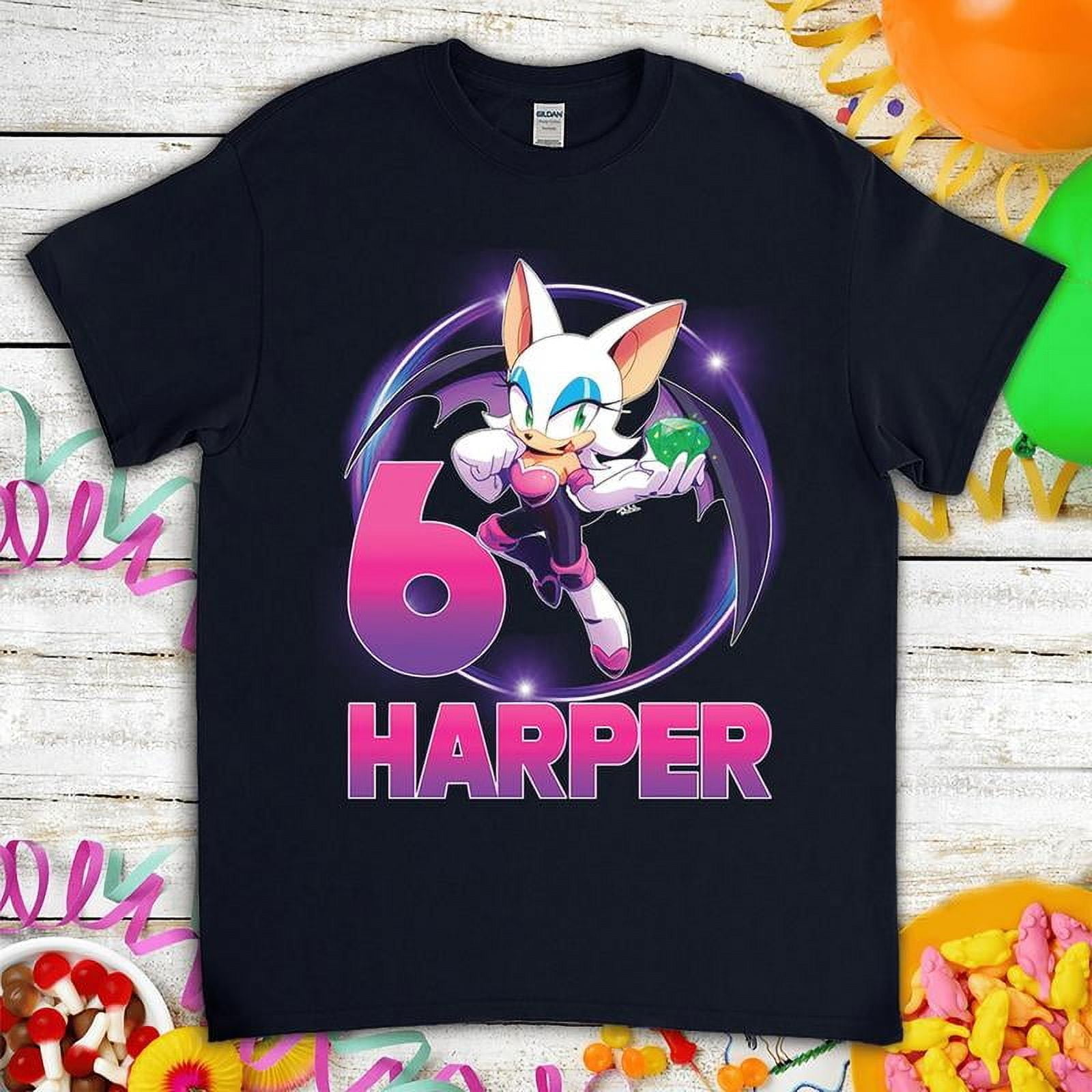 Sonic The Hedgehog Rouge The Bat Birthday Gift For Son Daughter Funny