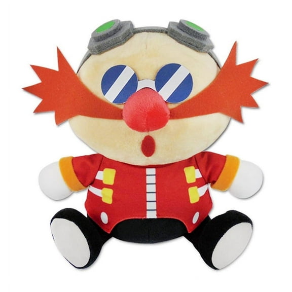 Sonic The Hedgehog- SD Dr. Eggman Sleep Sitting Plush 7"H