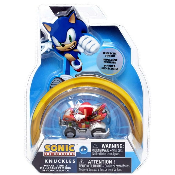 Sonic The Hedgehog Sega All-Stars Racing Knuckles Diecast Vehicle (iridescent Finish!)
