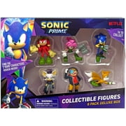 PMI Collectible Knuckles Action Figure, Sonic The Hedgehog 8 Pack