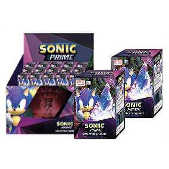 Sonic The Hedgehog Series 1 Mini Figure Mystery Box (24 Packs, Blind Box)