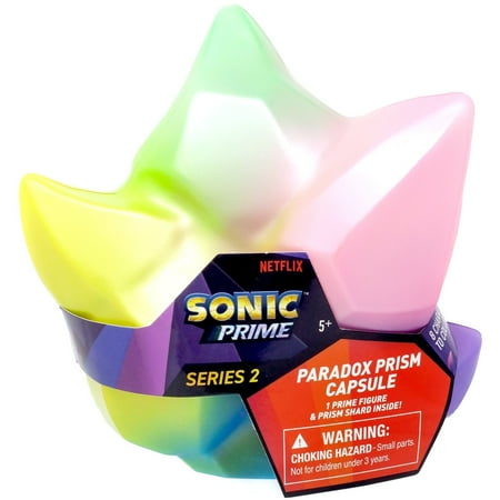 Sonic The Hedgehog Series 2 Collectible Figures Paradox Prism Capsule Mystery Pack (1 RANDOM Color!)