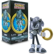 SONIC ACTION FIGURE BLACK AND WHITE SONIC