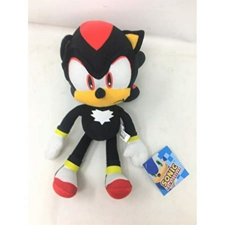 Sonic The Hedgehog Shadow 11.5 Tall Plush Soft Toys Walmart