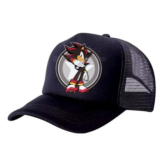 Sonic The Hedgehog Shadow Character Adjustable Snapback Hat