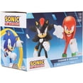 thumbnail image 1 of Sonic The Hedgehog Shadow & Knuckles Action Figure 2-Pack, 1 of 6