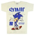 thumbnail image 1 of Sonic The Hedgehog Shirt Men's Faster Than The Speed Of Sound Short Sleeve Tee, 1 of 5