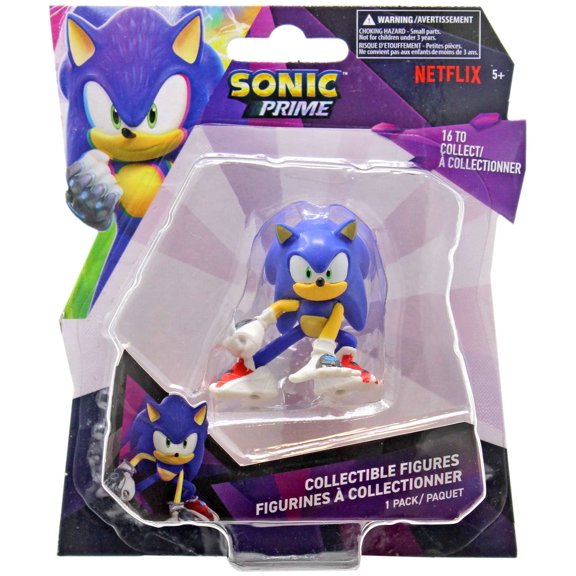 Sonic The Hedgehog Single Packs Sonic Mini Figure (Tech Gear, Blister)