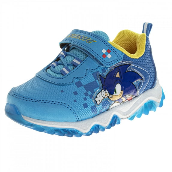 Sonic The Hedgehog Slip-on Laceless Kid's Sneakers-Size 8
