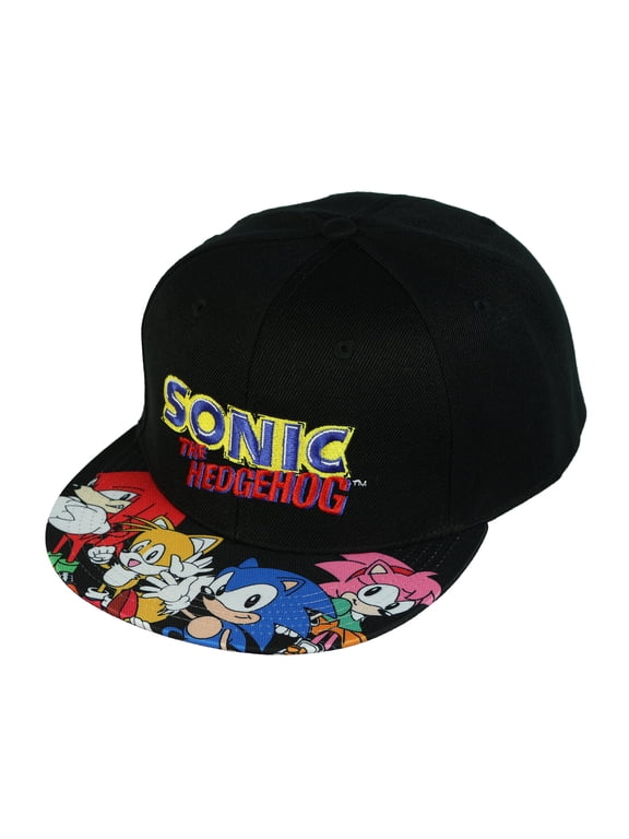 Snapback Hat Character Design Flat Brim Embroidered Cap OSFM