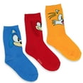thumbnail image 1 of Sonic The Hedgehog Socks Boys' Sonic Knuckles Tails 3D Ears Kids Crew Socks 3 Pairs Fits Shoe Size 10-4, 1 of 6