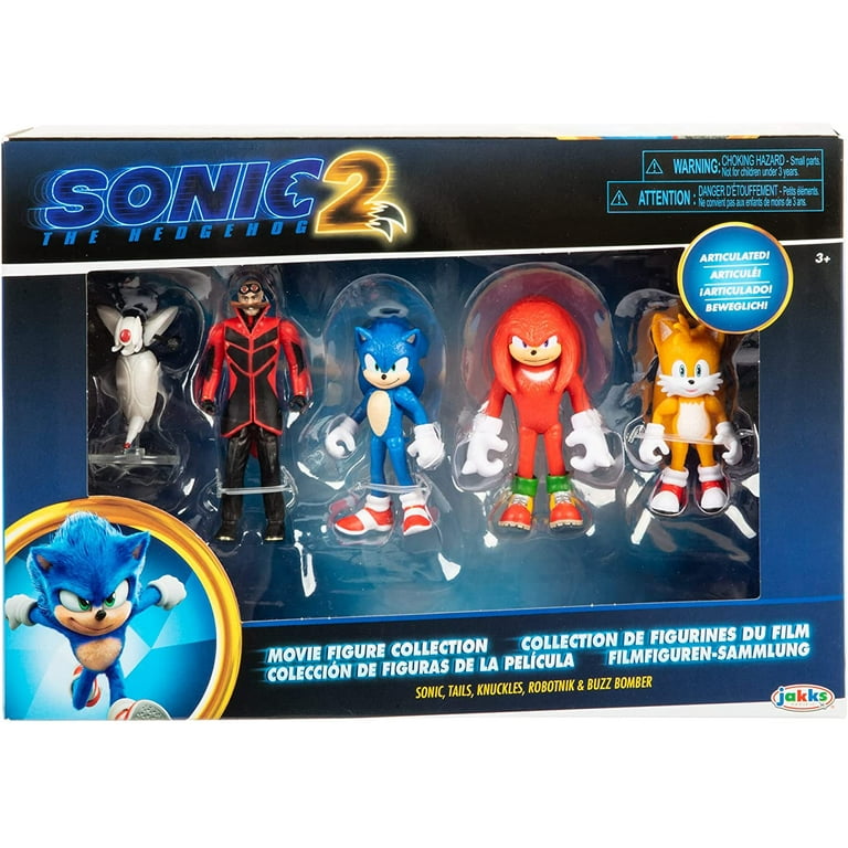 Sonic The Hedgehog, Sonic 2 Movie Action Figure Set